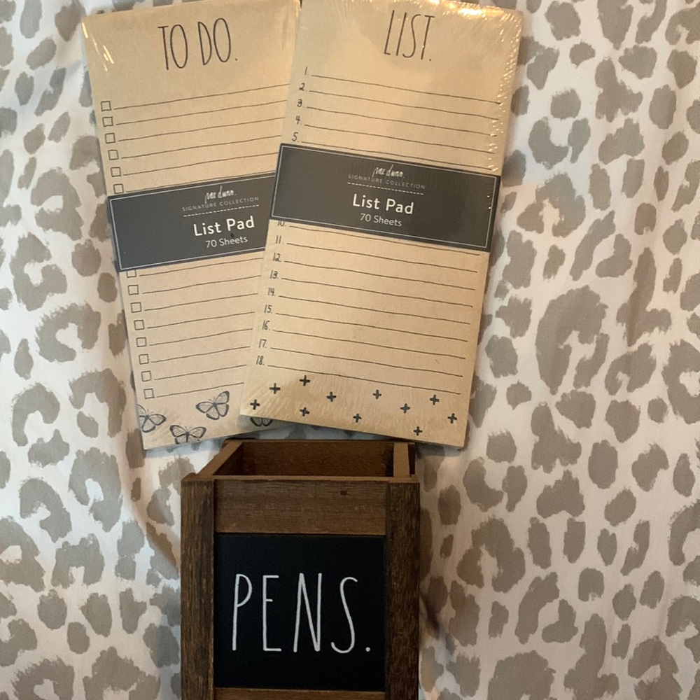 Rae Dunn desk essentials set